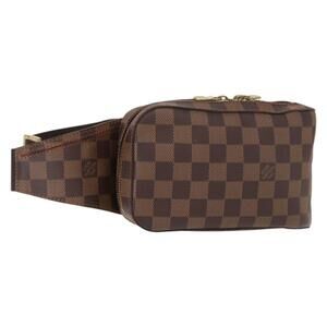 LOUIS VUITTON Damier Ebene Geronimos Shoulder Bag N51994 LV Auth 161424